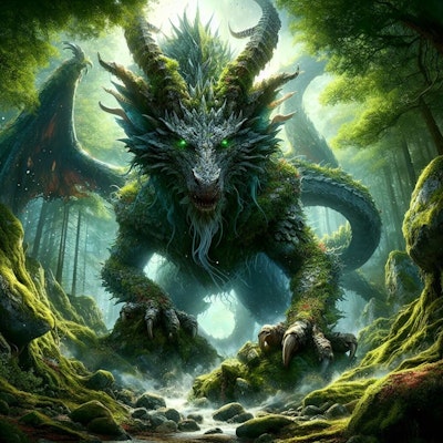 森のドラゴン