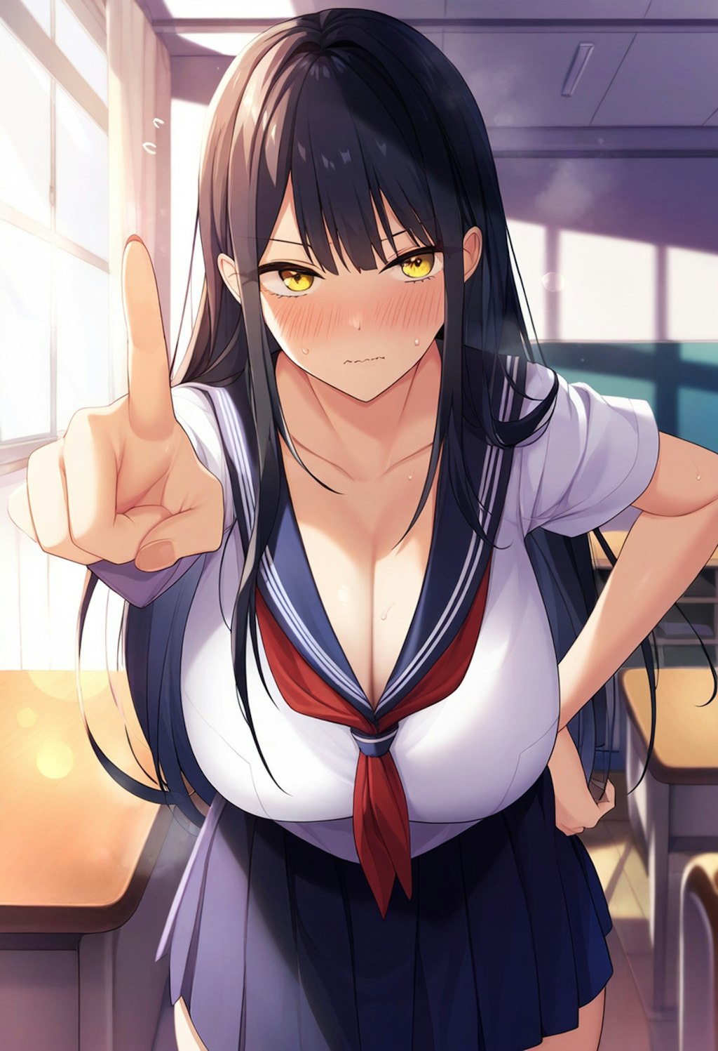 放課後･･･委員長に呼び止められて･･･