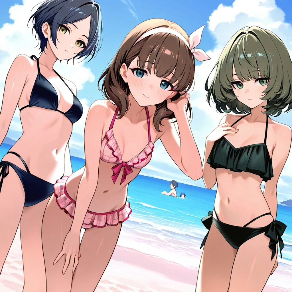 ビーチの担当アイドル〜