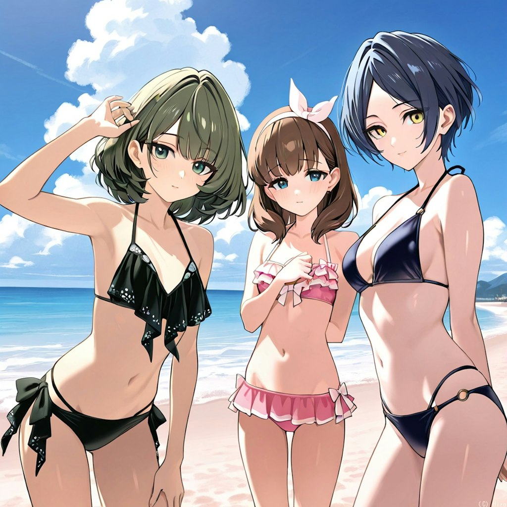 ビーチの担当アイドル〜