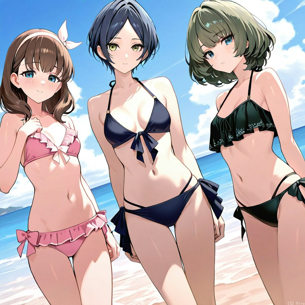 ビーチの担当アイドル〜