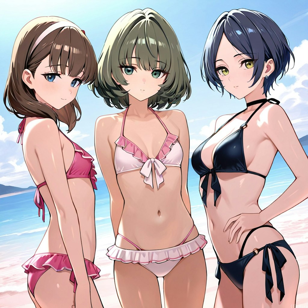 ビーチの担当アイドル〜