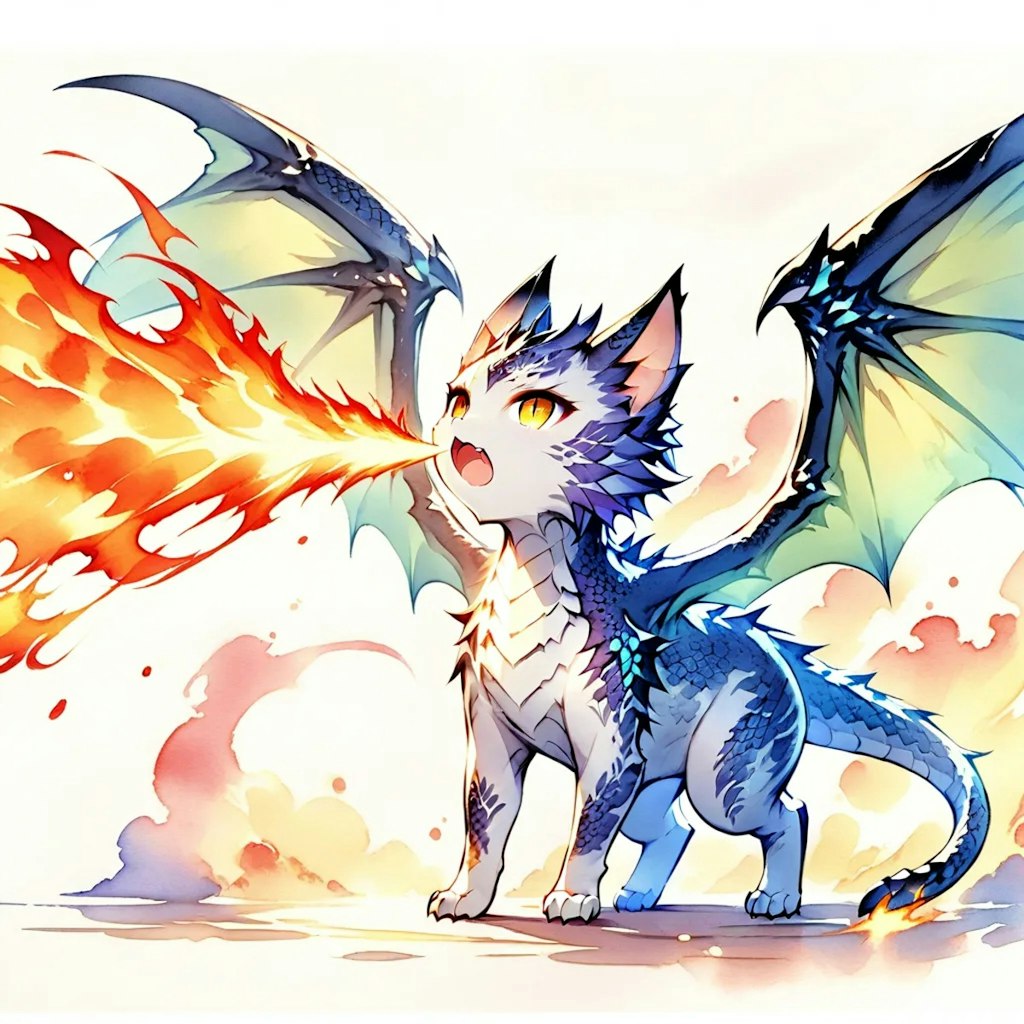 猫竜　cat-dragon