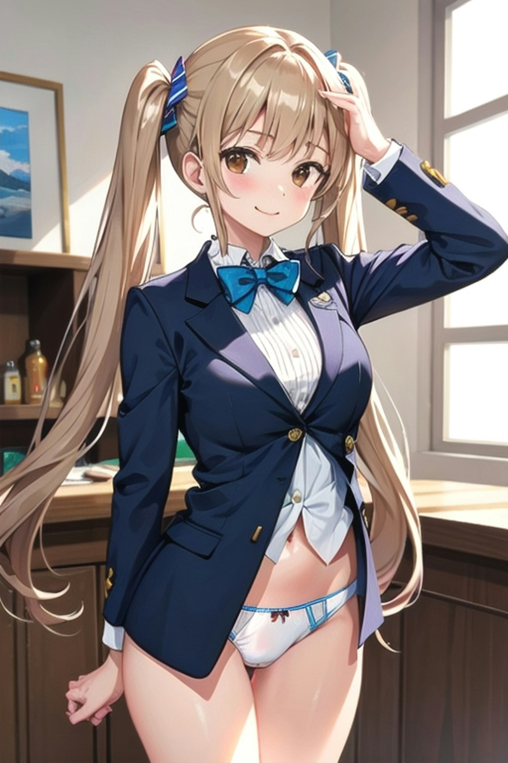 School twintails girl