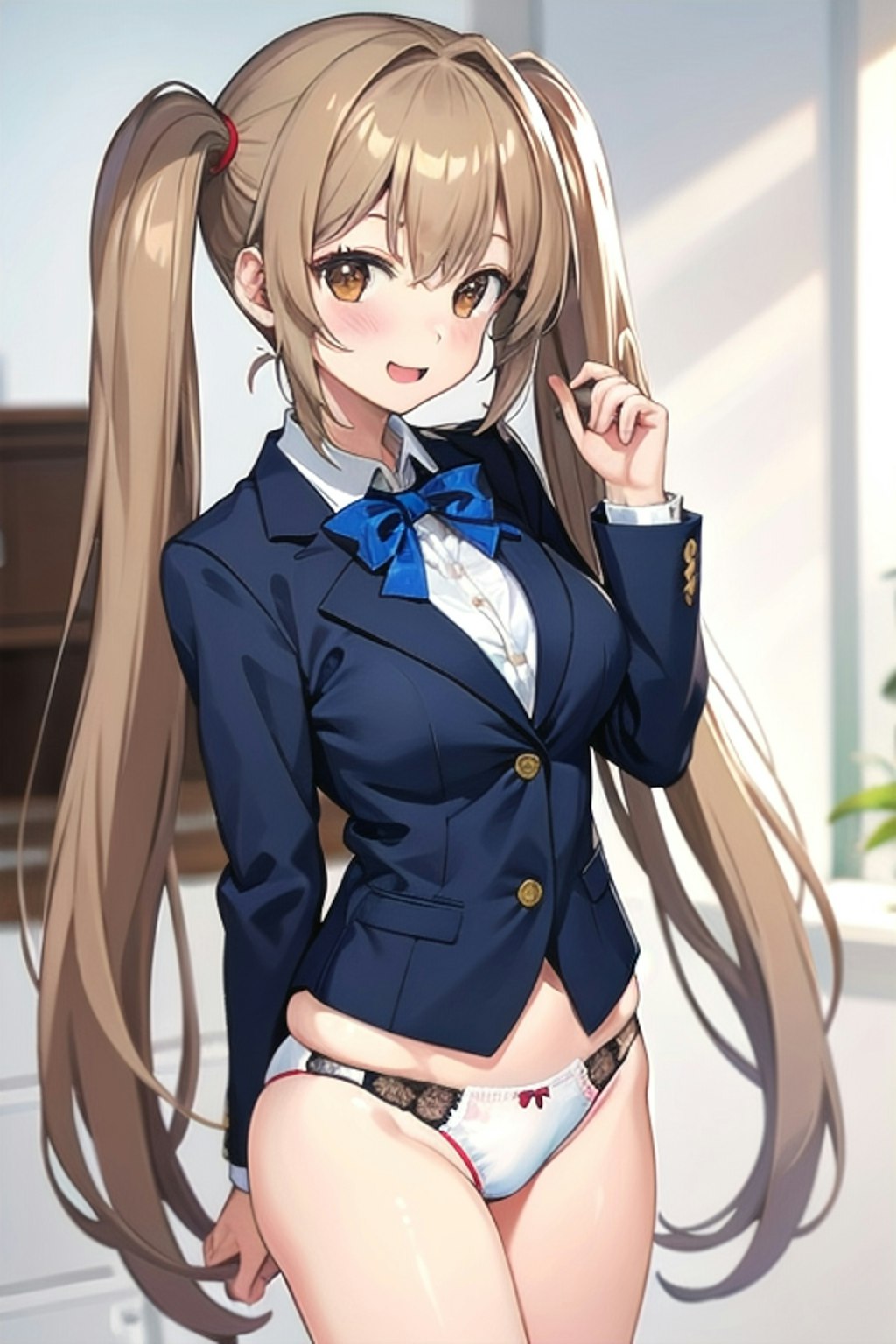 School twintails girl