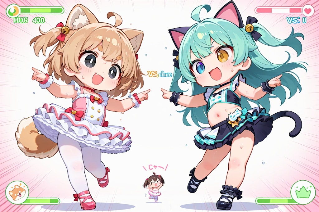 勃発、異種族ダンスバトル！