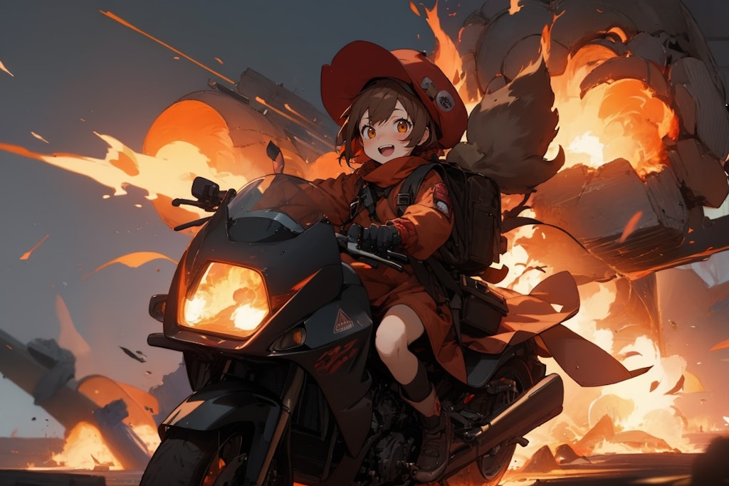 バイク少女