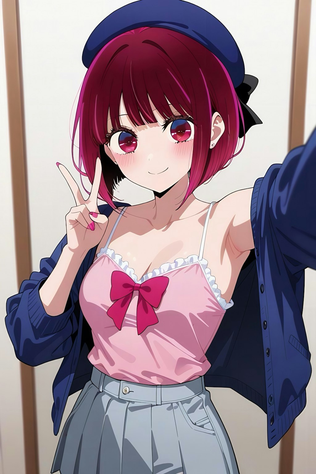 自撮りかなちゃん