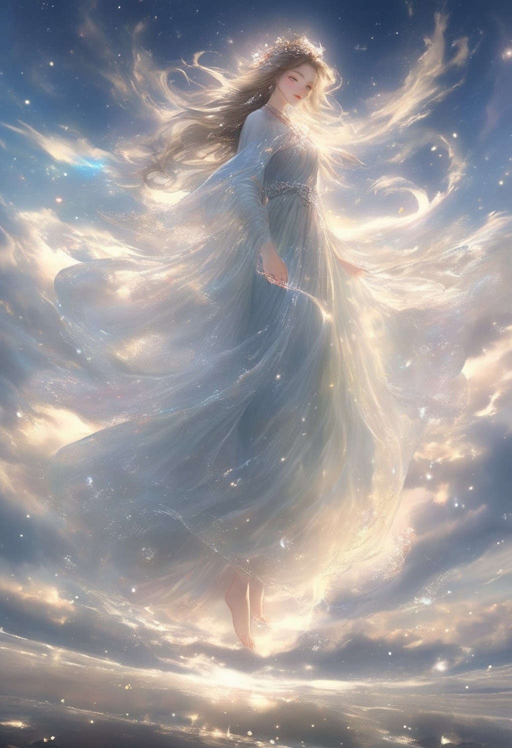 Godess in cloud 2