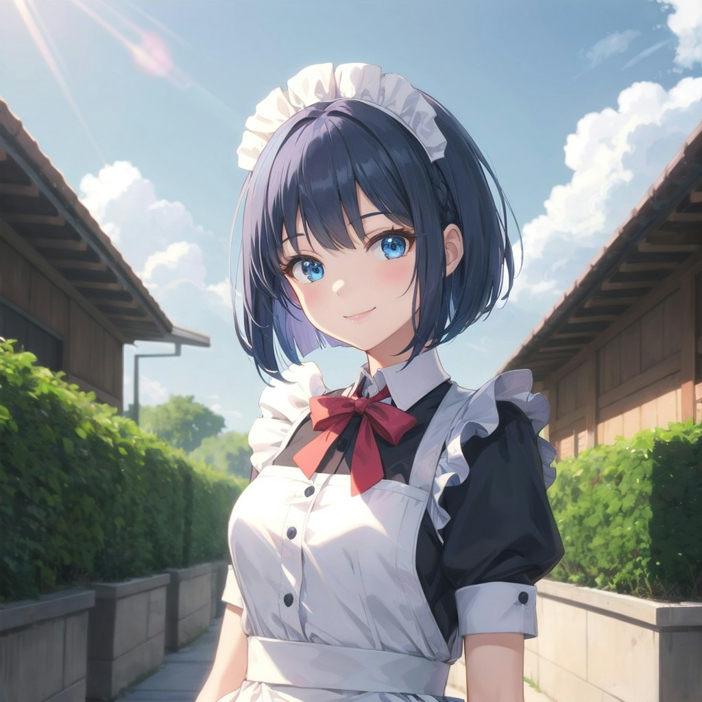 メイドなら春の日浴びたあいちゃんだ　弾