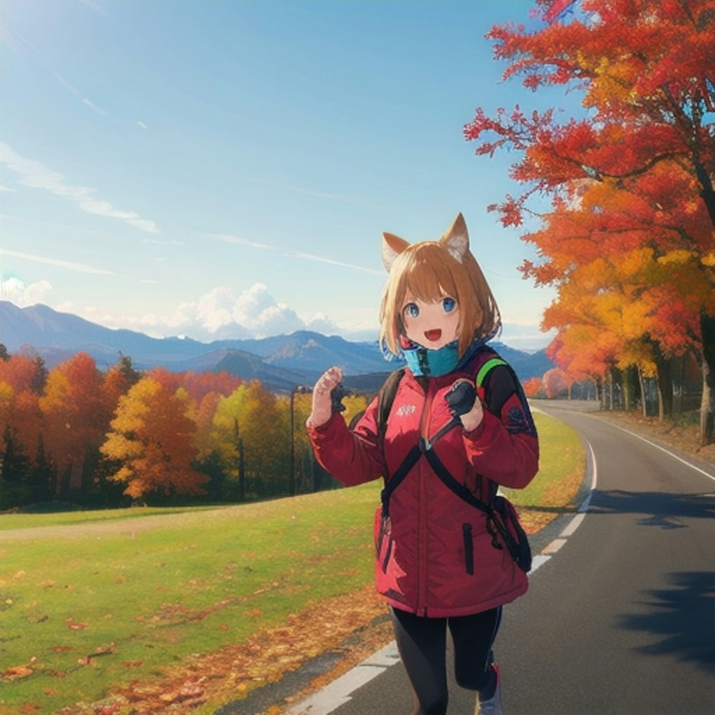 秋のハイキング♪