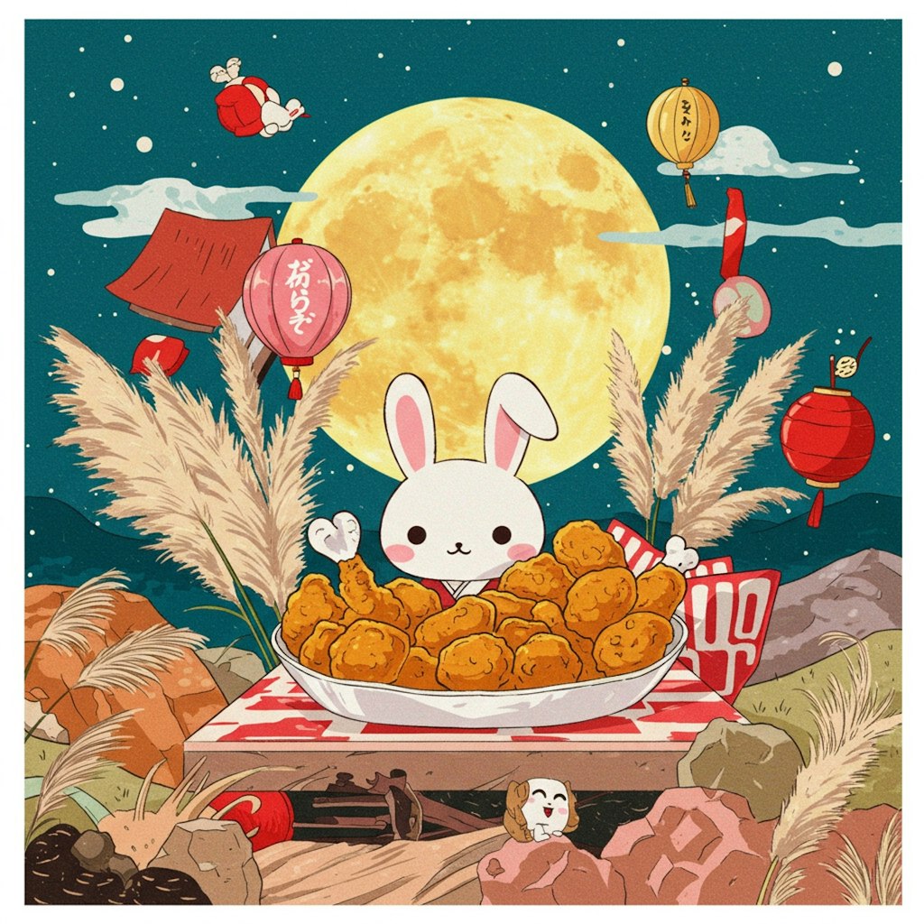 卯茶唐芒満月