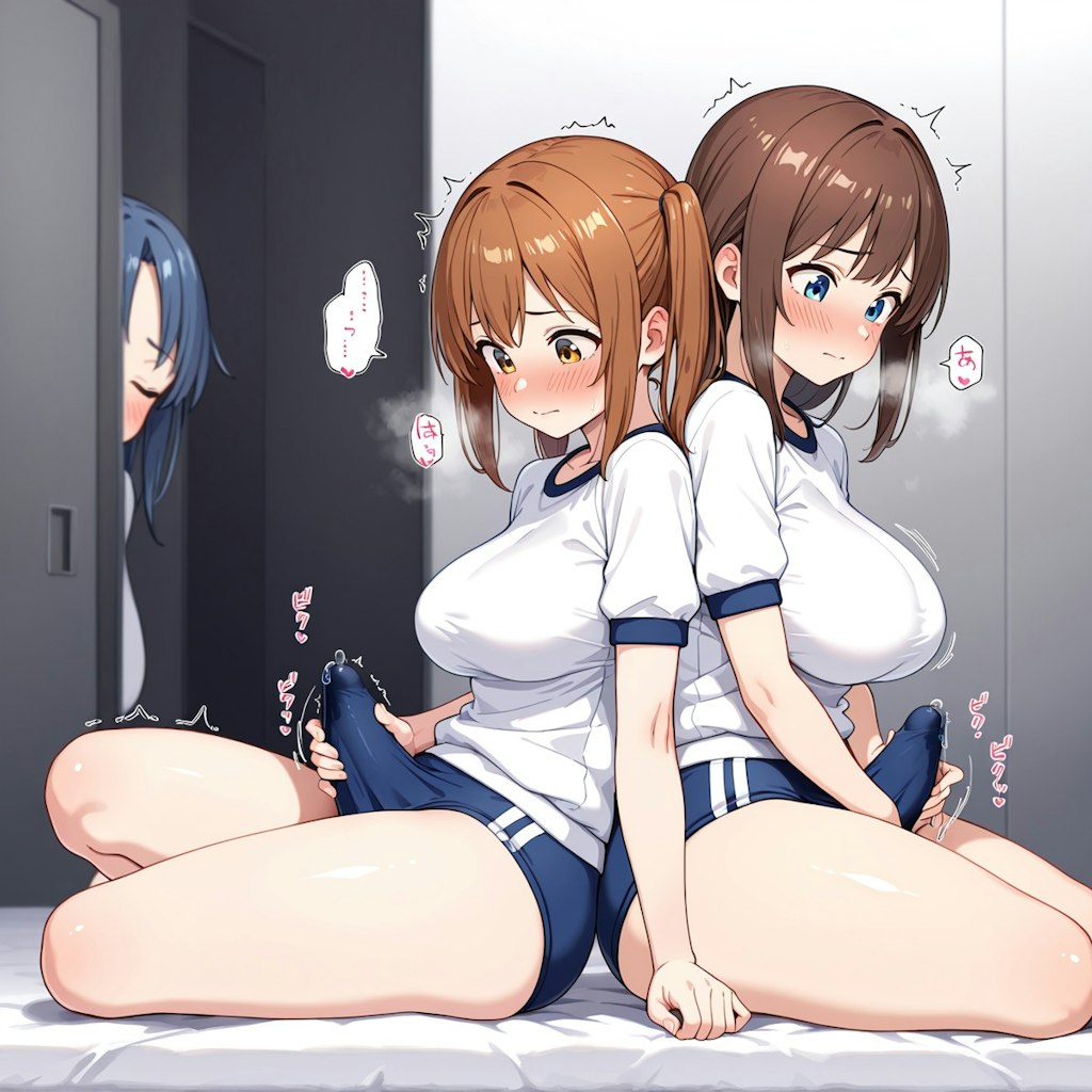 射精寸前ふたなりちゃん