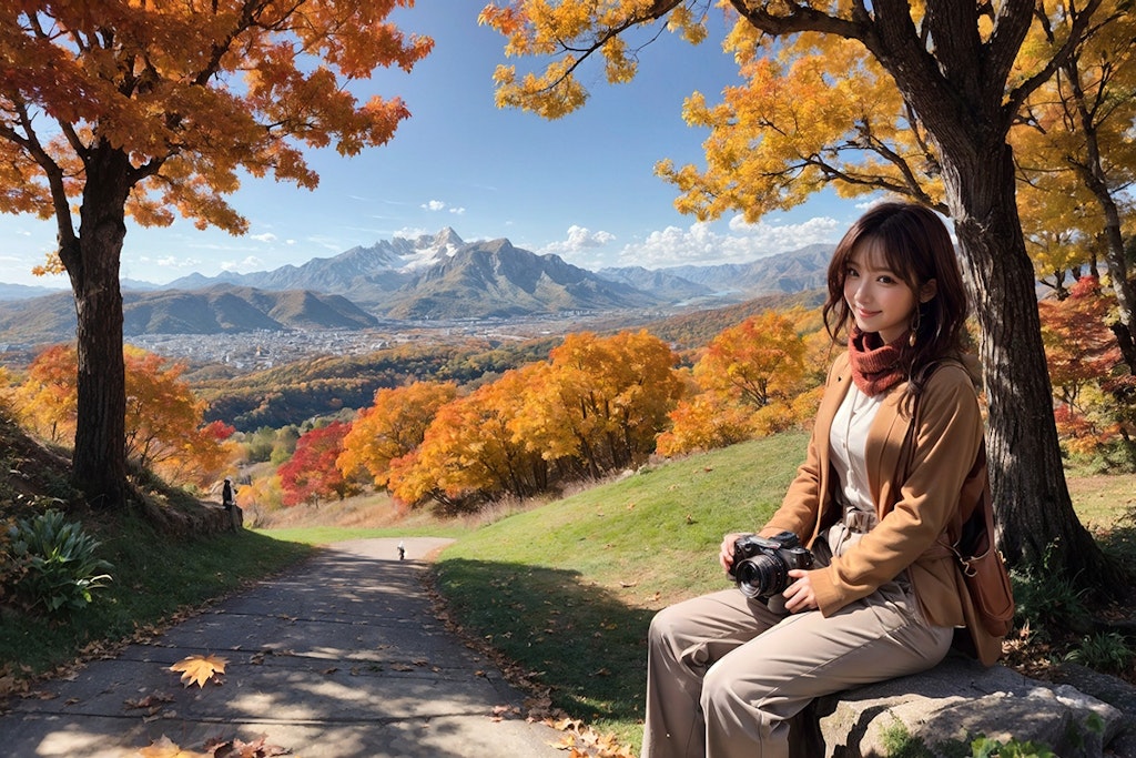 秋の山歩き