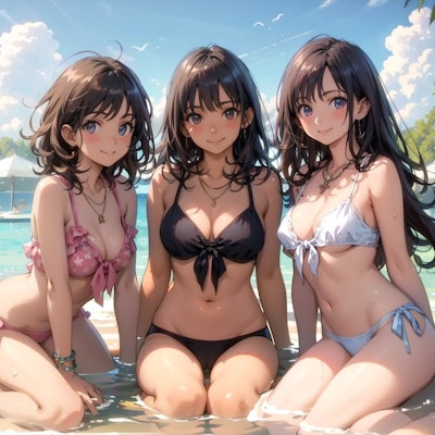 海辺の３姉妹