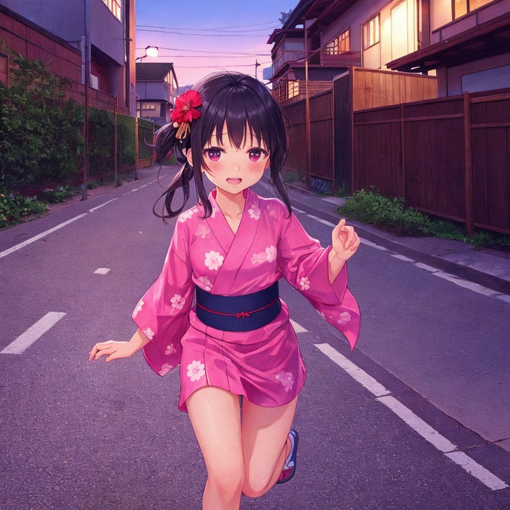 Yukata Running