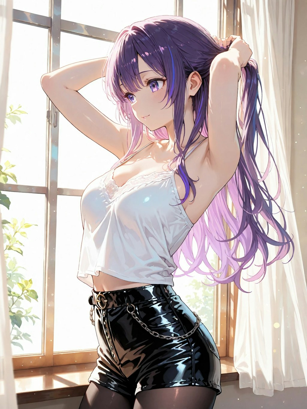 背中を魅せる