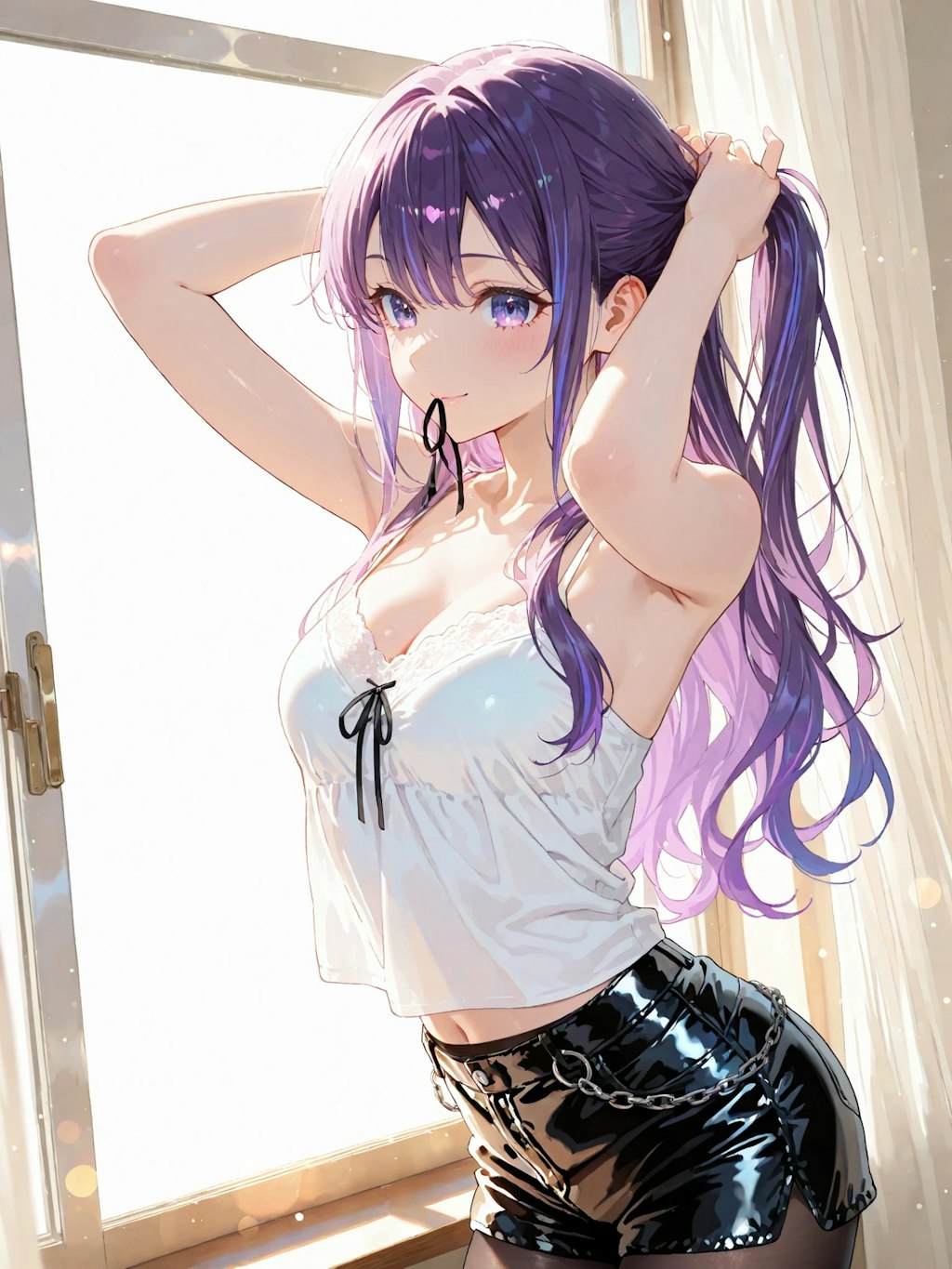 背中を魅せる