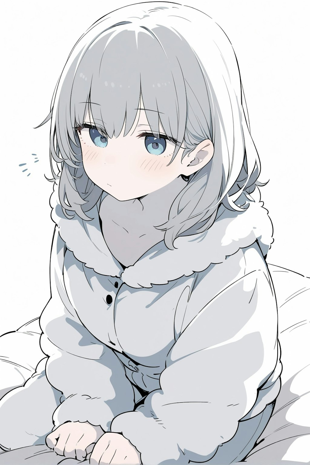 朝の女の子