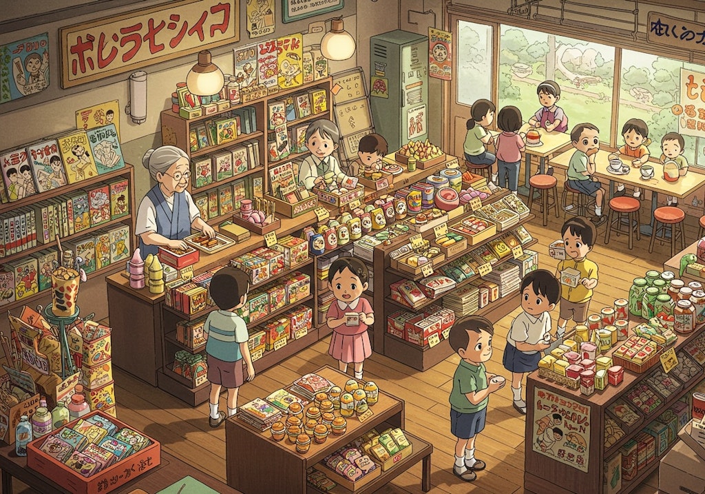 本屋で駄菓子屋でこども食堂