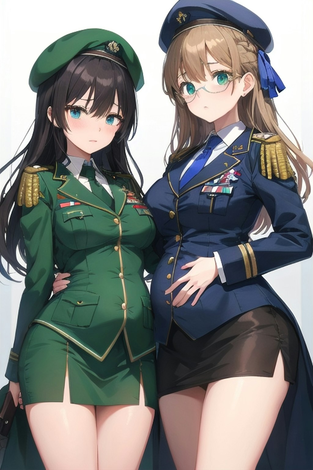 女軍人