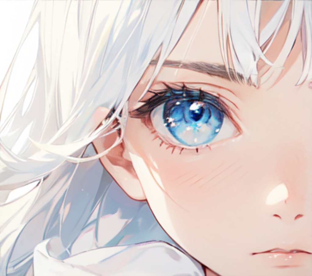 白少女４