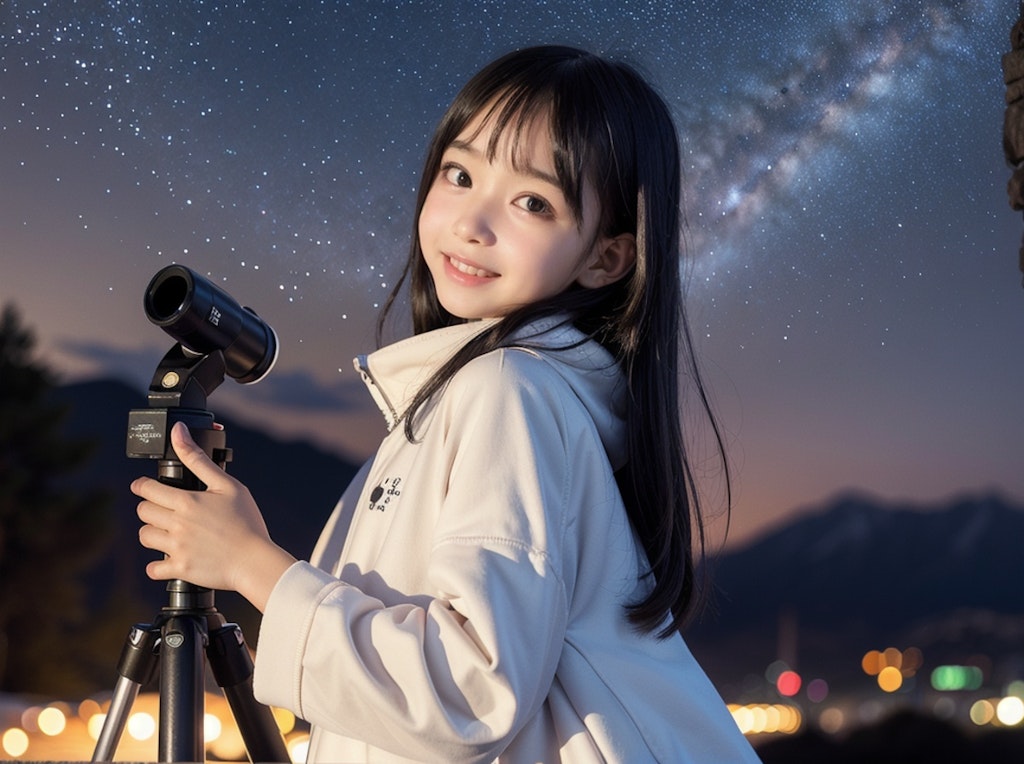 初めての天体観測☆