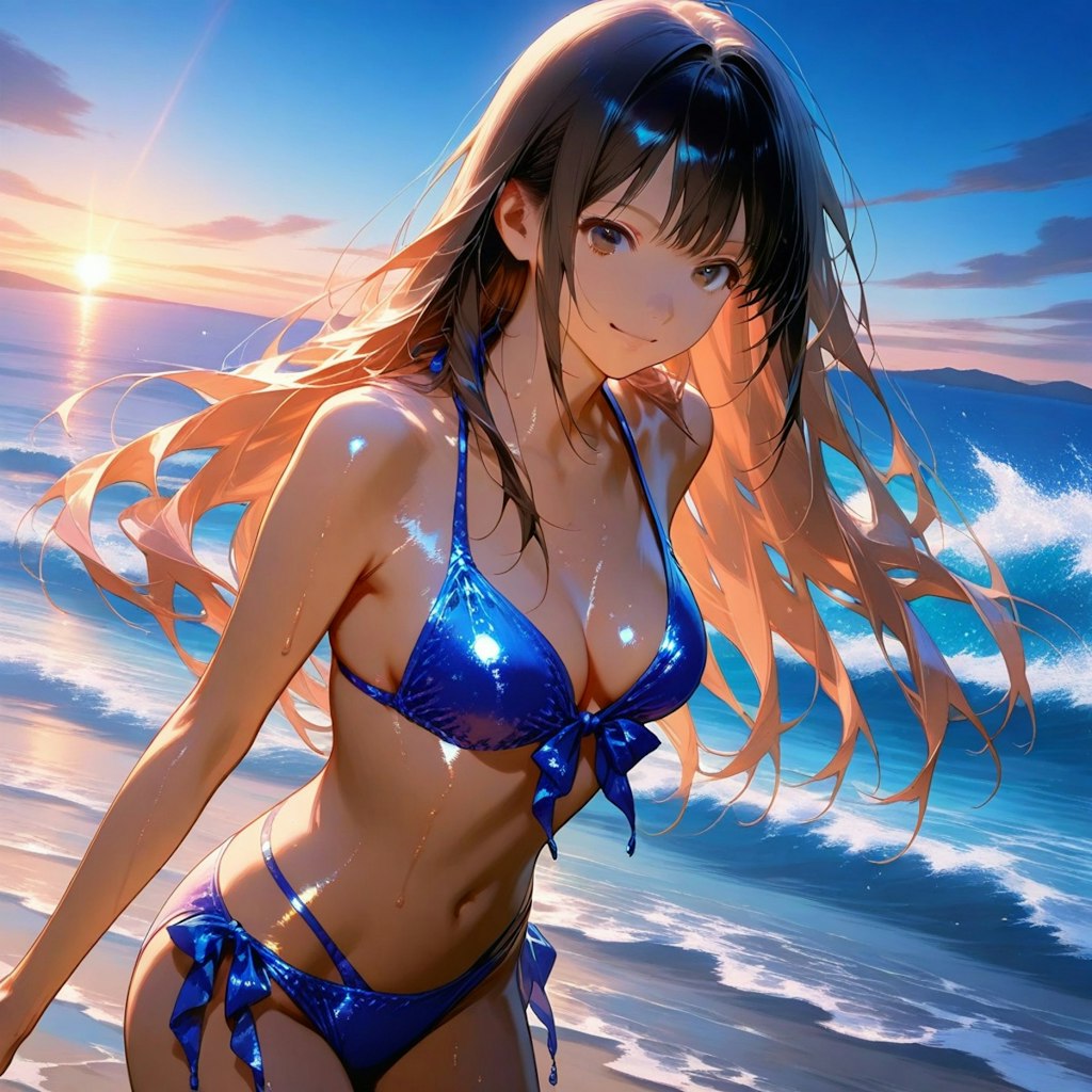 海、楽しいね