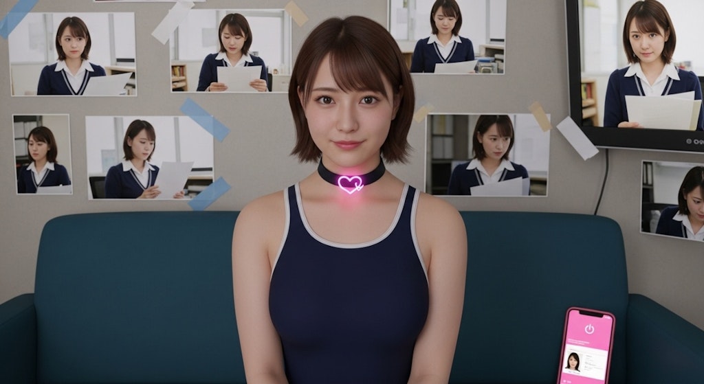 アプリを使って憧れの先輩を好き放題する