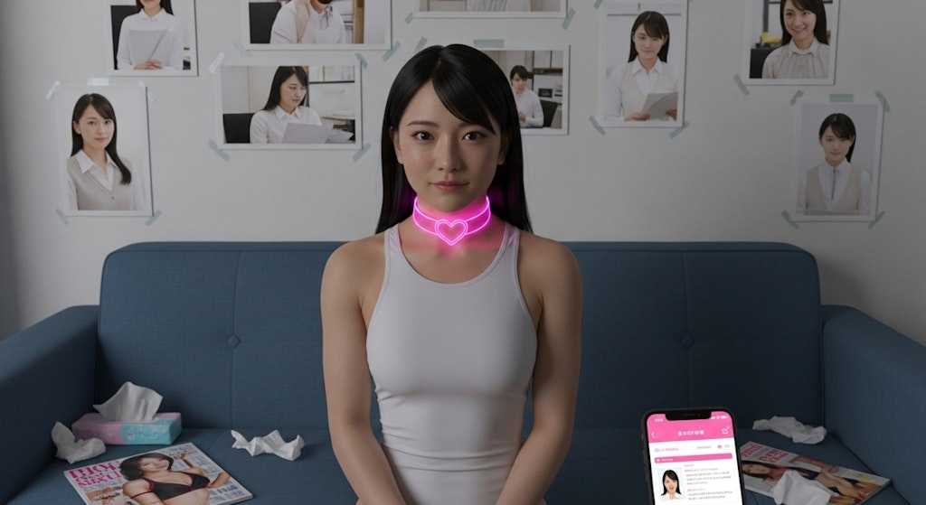 アプリを使って憧れの先輩を好き放題する