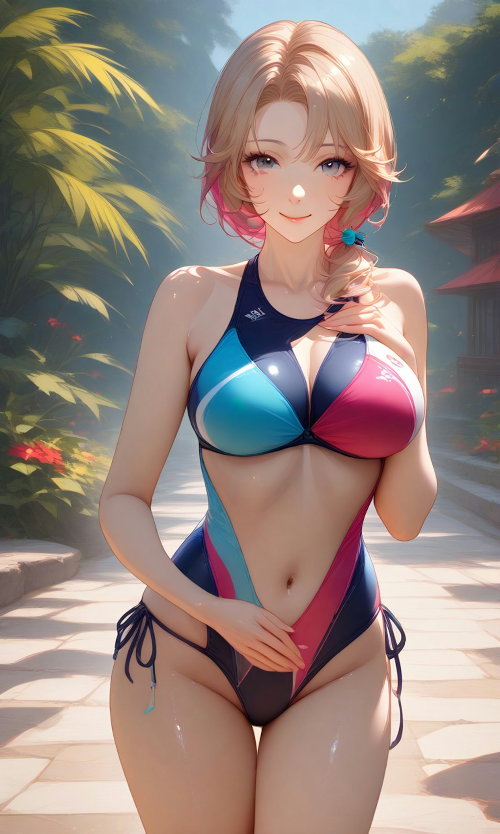 褐色ビキニギャル50