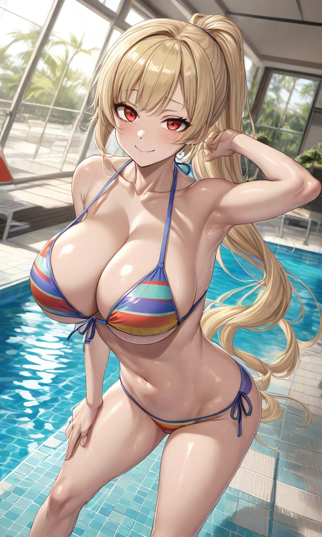 褐色ビキニギャル50