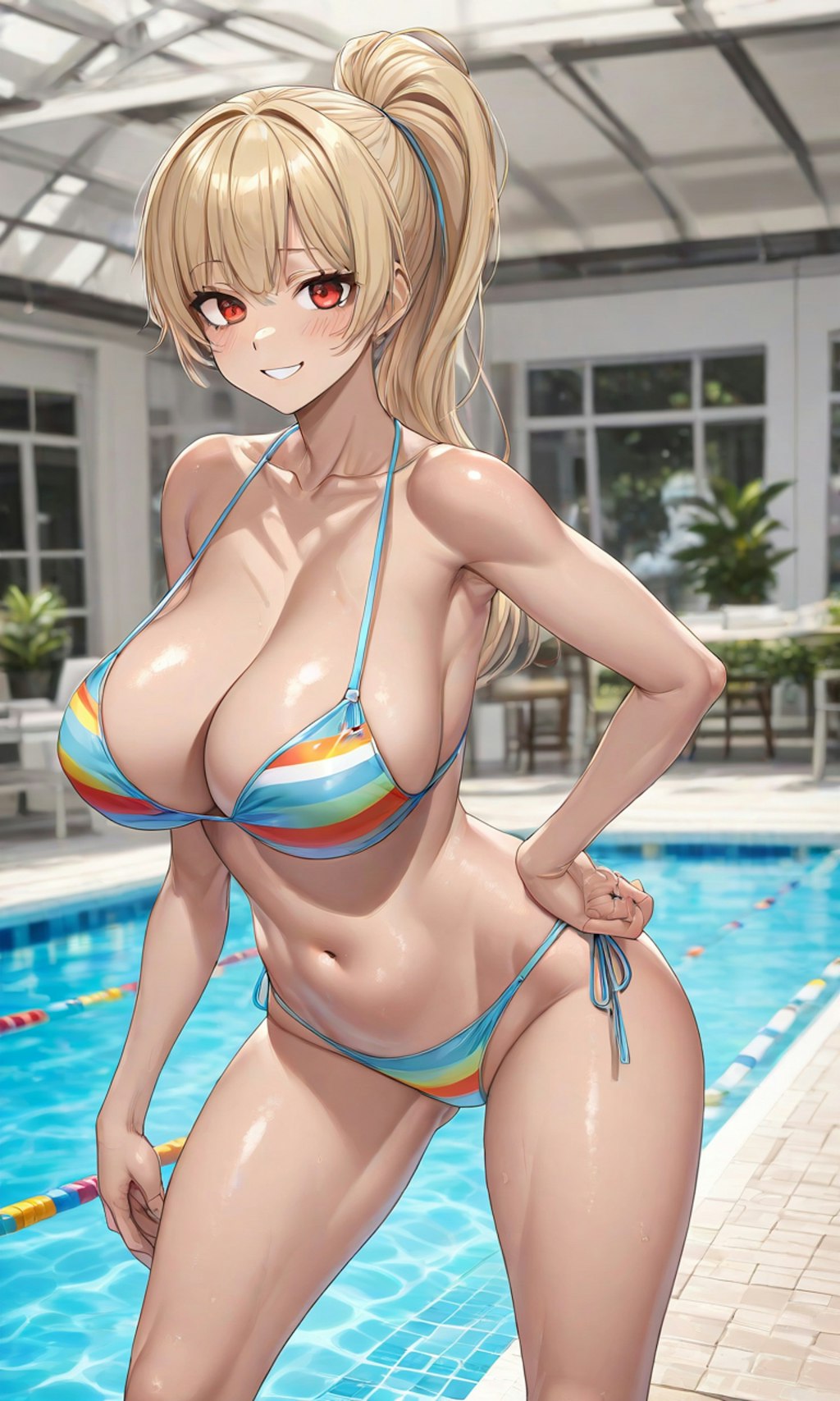 褐色ビキニギャル50