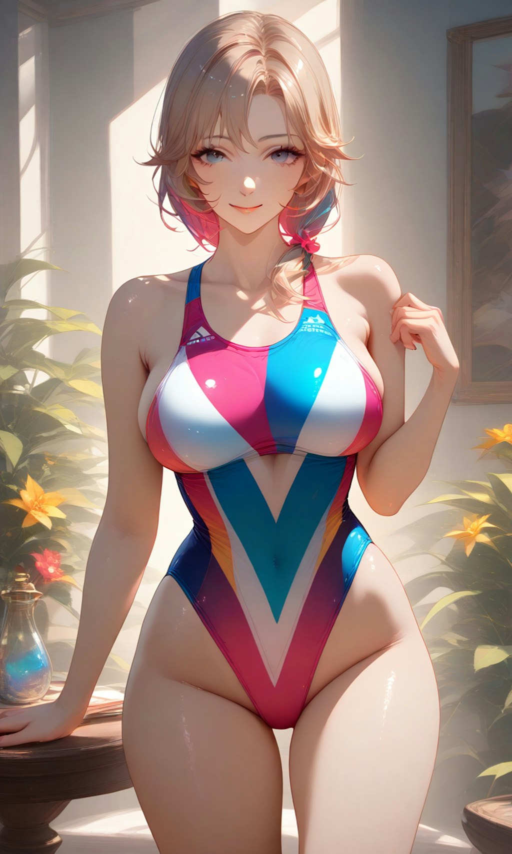 褐色ビキニギャル50