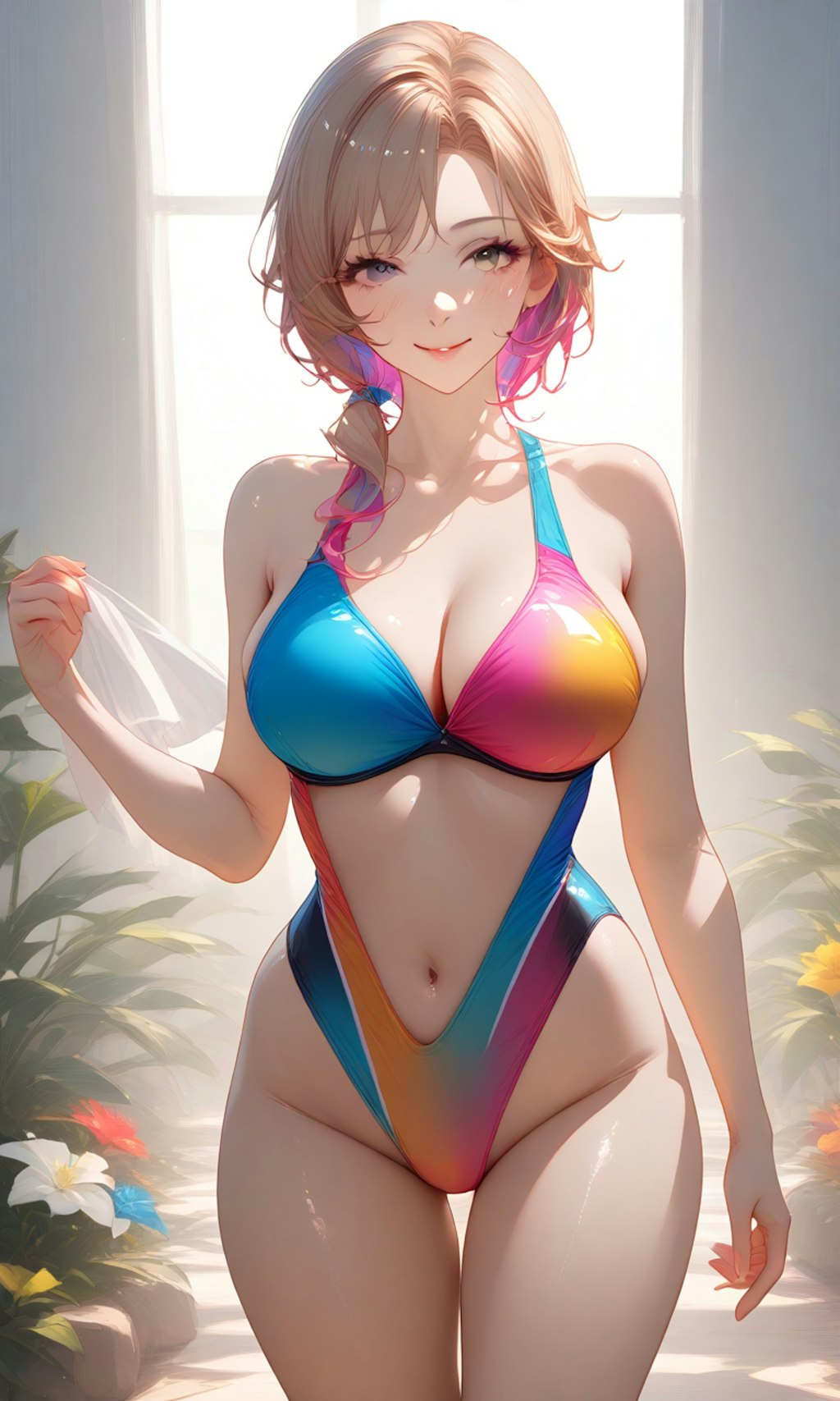 褐色ビキニギャル50