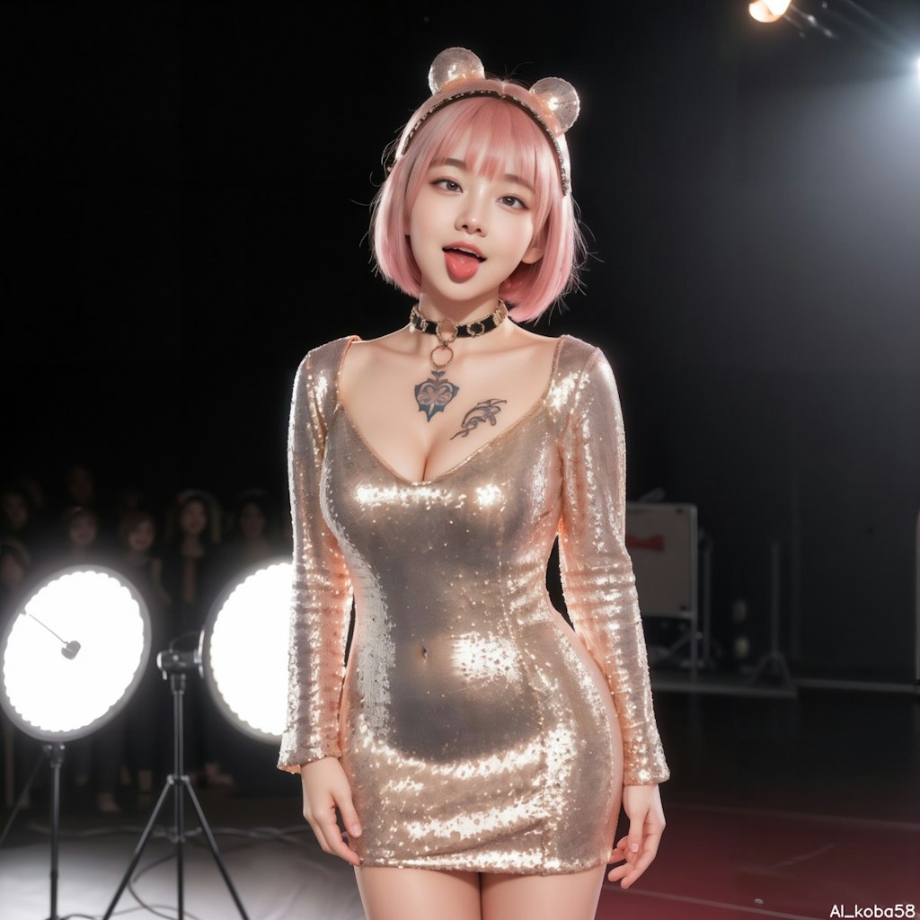 Vol113_Sequin Mini Dress