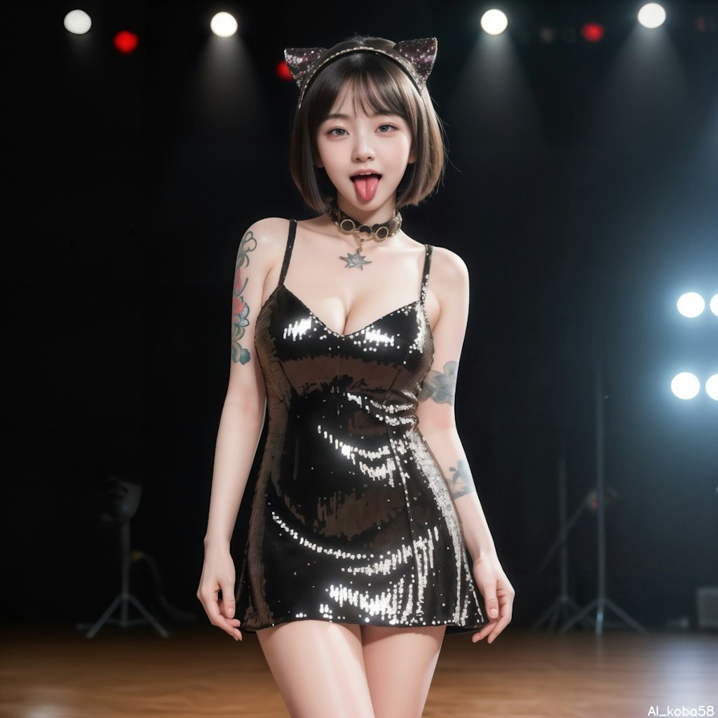 Vol113_Sequin Mini Dress