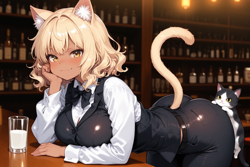 ご注文はミルクでいいかニャ？