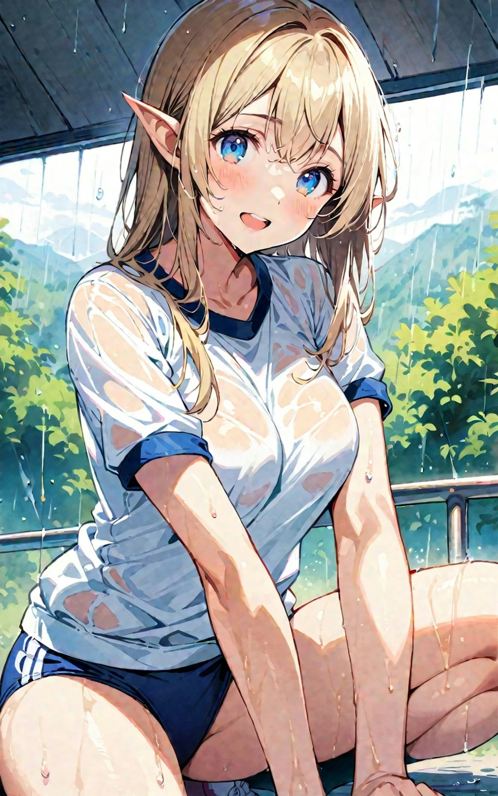 雨の日の体育