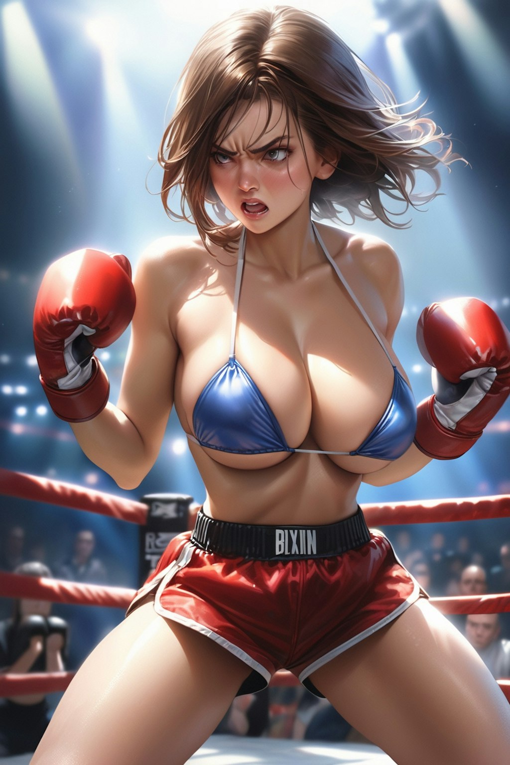 Female boxer