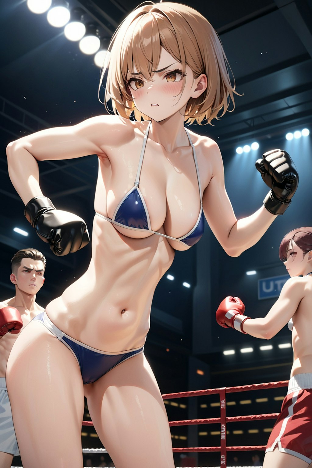 Female boxer