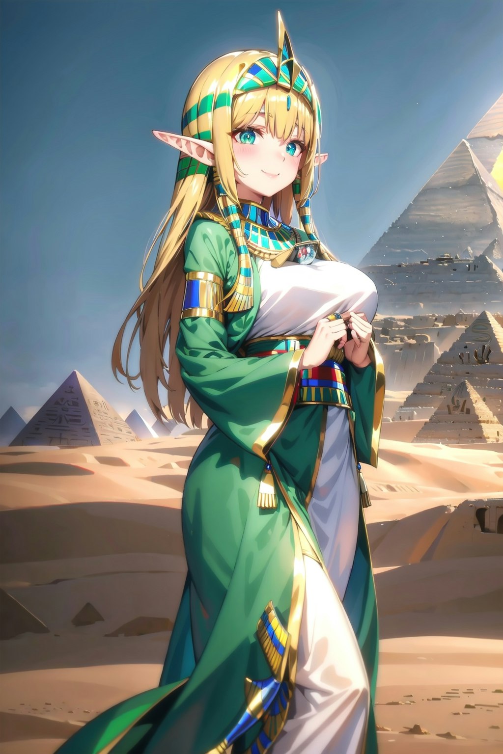 エジプトの民族衣装ミラエ＝アル＝リフです
