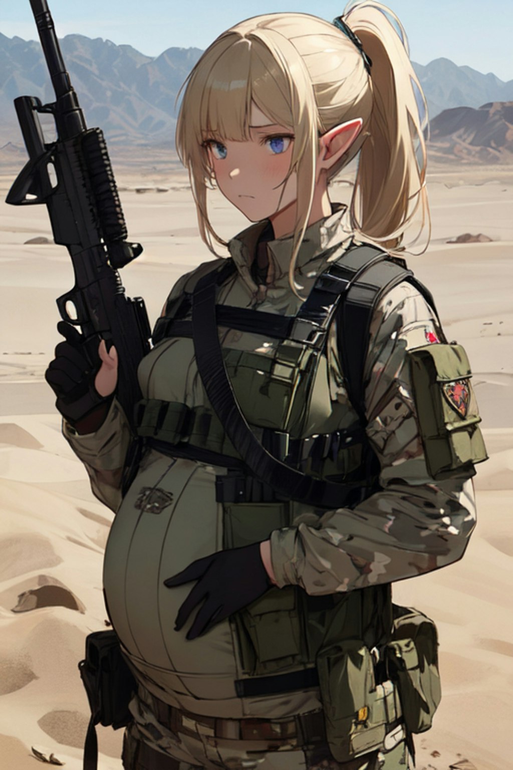 戦闘妊娠少女６９