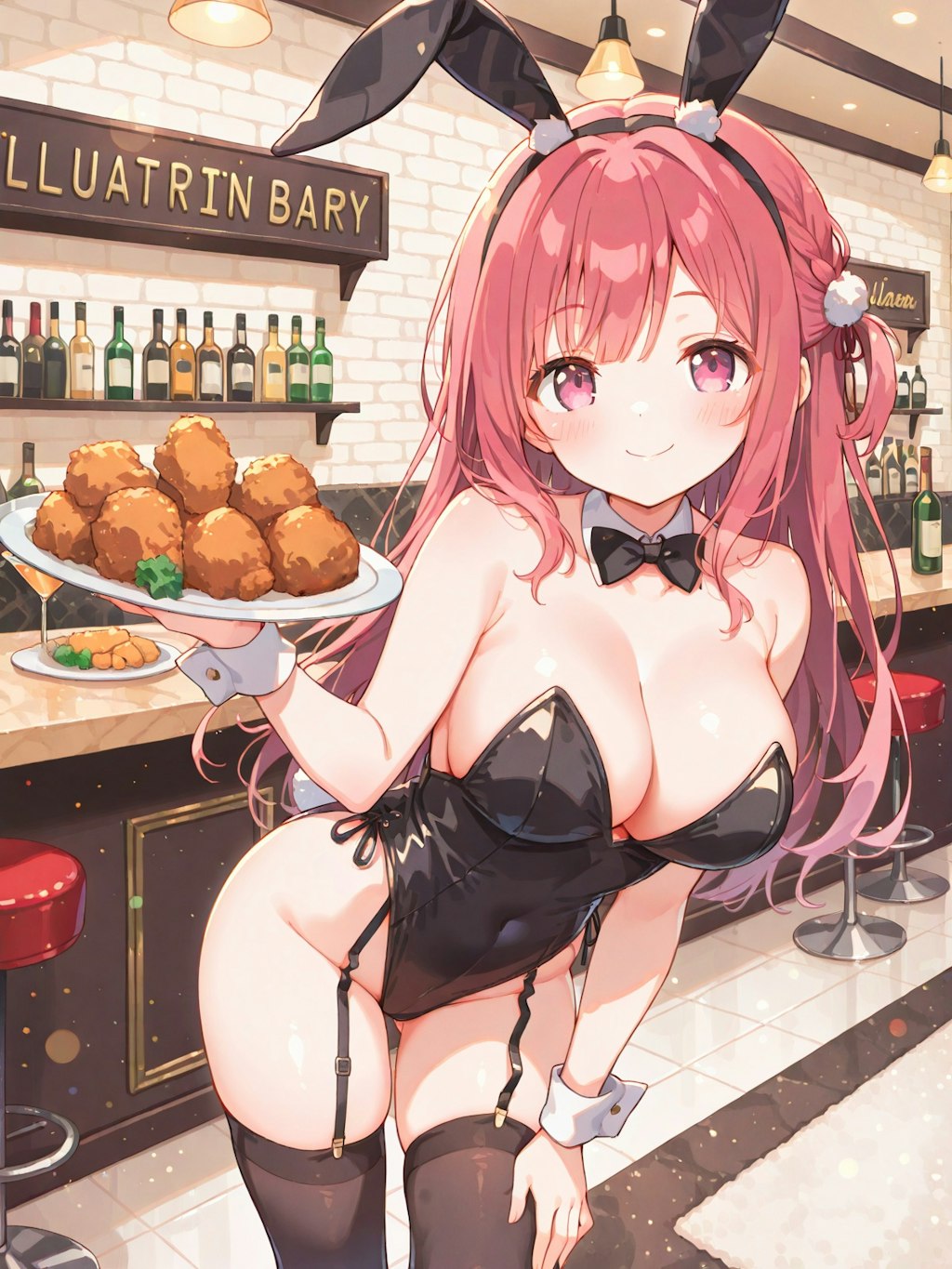 ガーターニーソバニーガール