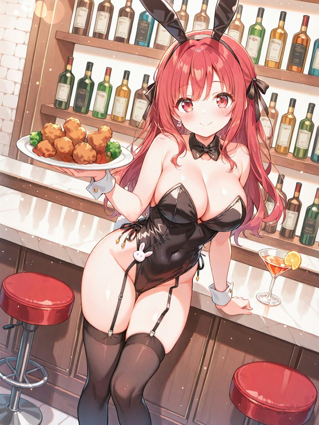ガーターニーソバニーガール