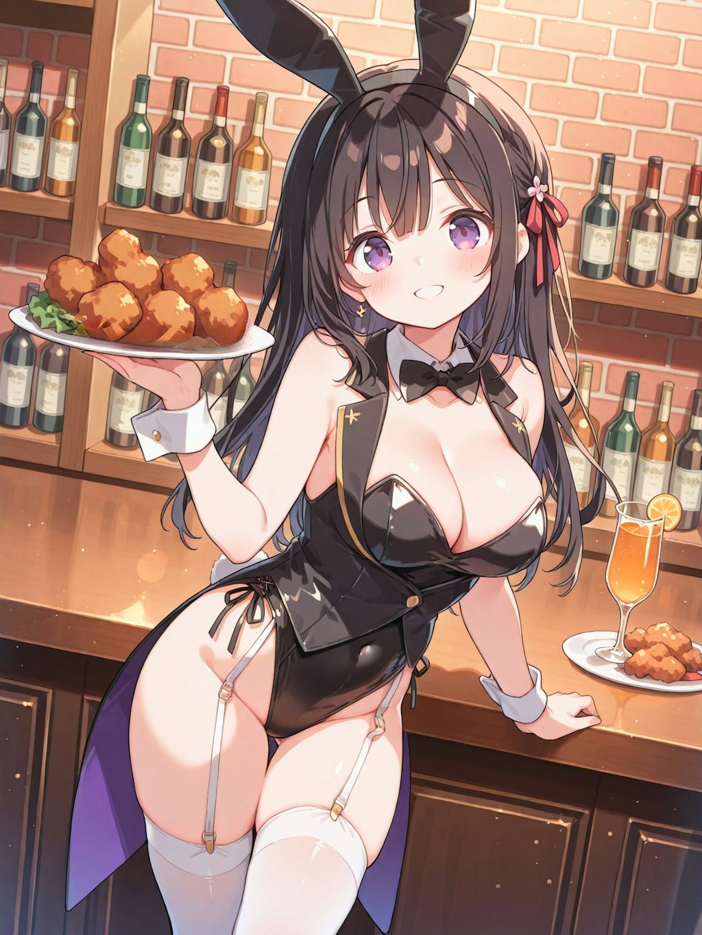 ガーターニーソバニーガール