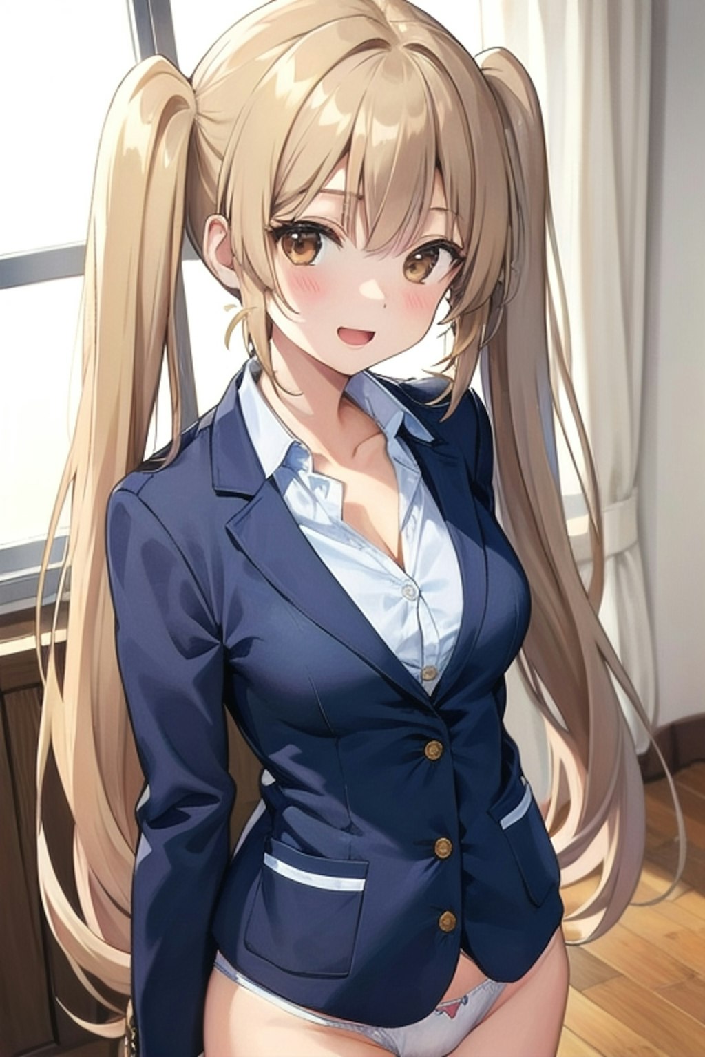 School twintails girl