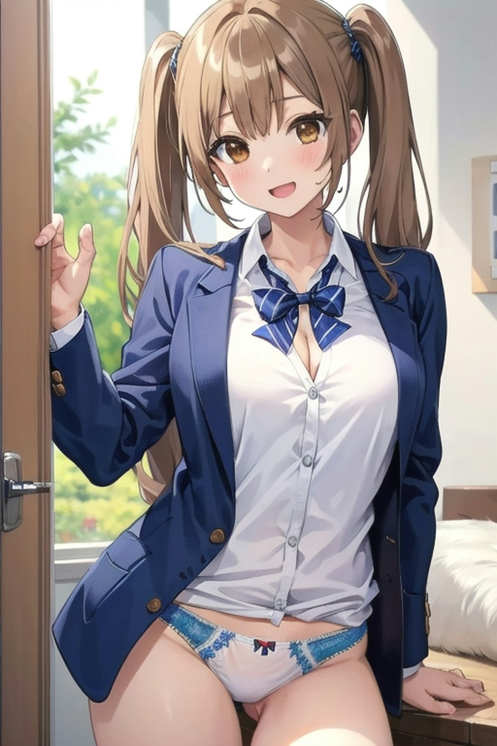 School twintails girl