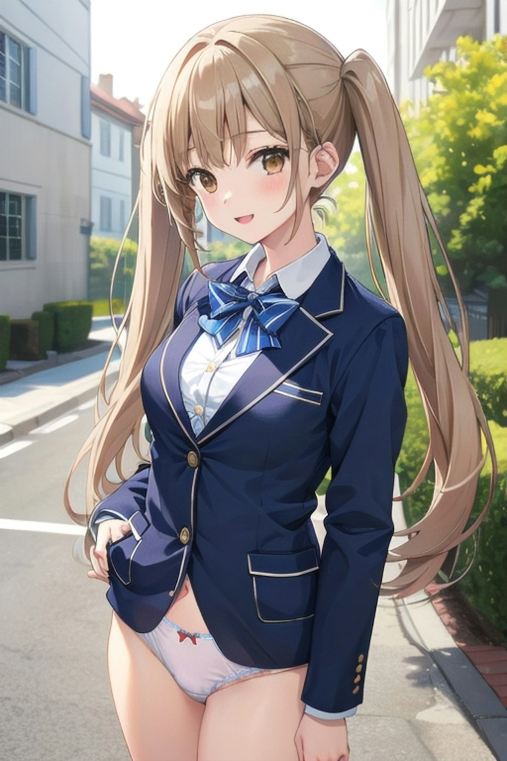 School twintails girl