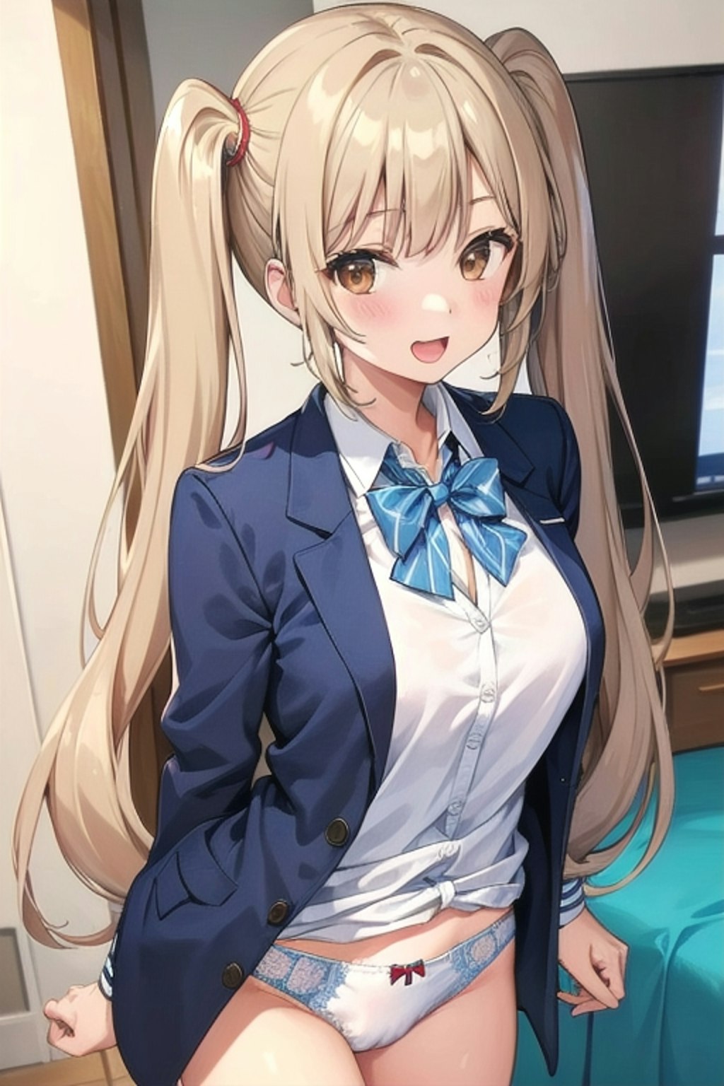 School twintails girl